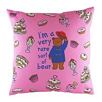 подушка с принтом paddington bear pink в Таганроге