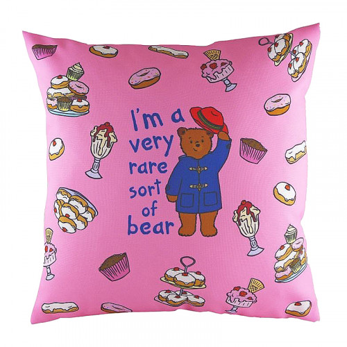 подушка с принтом paddington bear pink в Таганроге