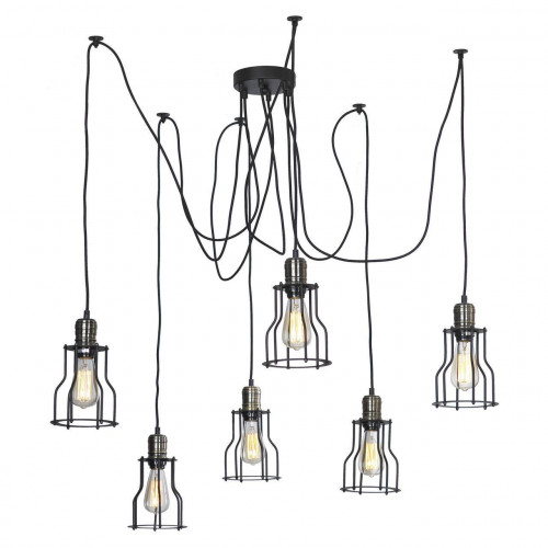 подвесная люстра lussole loft iv lsp-9310 в Таганроге