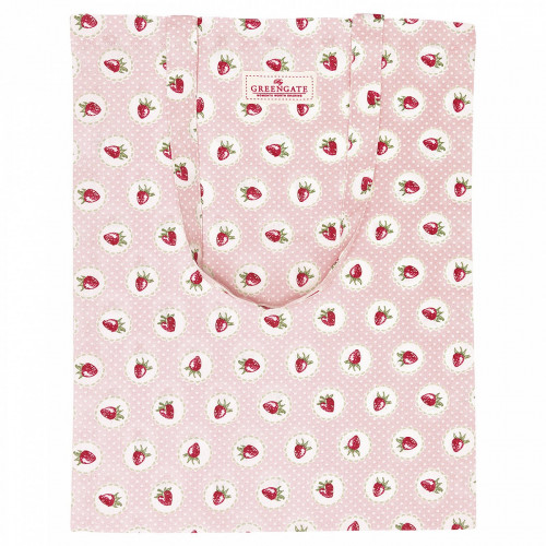 сумка хлопковая strawberry pale pink в Таганроге