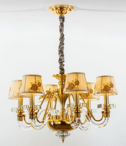 подвесная люстра idlamp domenica 402/6-ledoldbronze в Таганроге