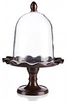 сервировочный поднос с куполом crystal dome dark в Таганроге