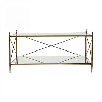 стол кофейный cross bar прозрачный в Таганроге