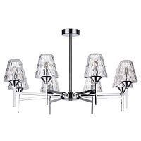 потолочная светодиодная люстра lumion gerana 3598/48cl хром в Таганроге