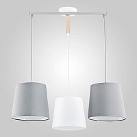 подвесная люстра tk lighting 1279 balance серая в Таганроге