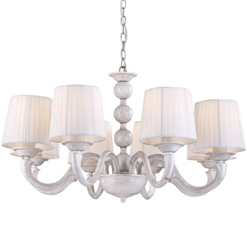 подвесная люстра arte lamp alba a9395lm-8wg в Таганроге