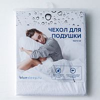 чехол защитный на подушку с мембраной blue sleep hybrid 050*070 в Таганроге