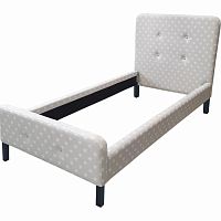 кровать button tufted flannelette 90х200 в Таганроге