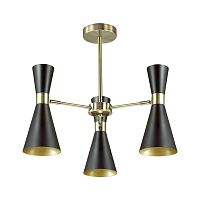 потолочная люстра lumion quinn 3662/3c черная в Таганроге