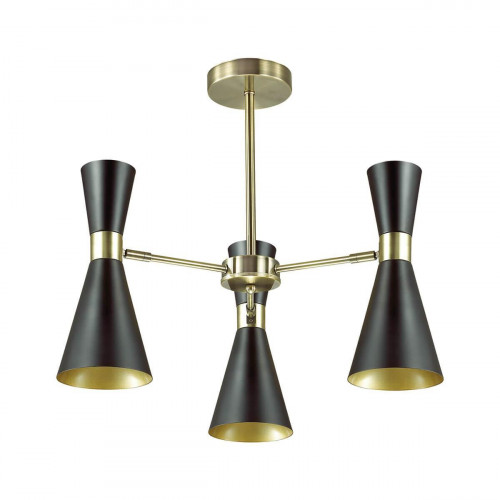 потолочная люстра lumion quinn 3662/3c черная в Таганроге