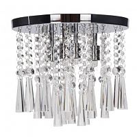 дизайнерская потолочная люстра spot light luxoria 9018428 хром в Таганроге