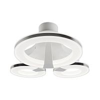 потолочный светодиодный светильник idlamp jenevra 397/3pf-ledwhitechrome в Таганроге