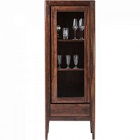 шкаф-витрина brooklyn walnut коричневый 65x40 в Таганроге