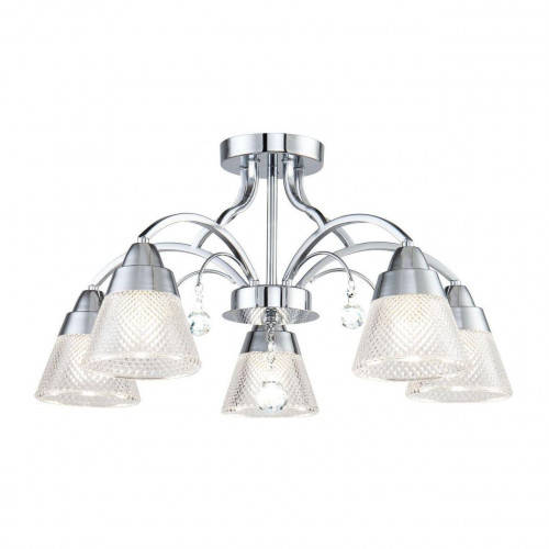 потолочная люстра freya enrica fr2011cl-05ch в Таганроге