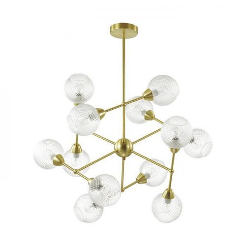 подвесная люстра lumion everly 3752/12c золото в Таганроге