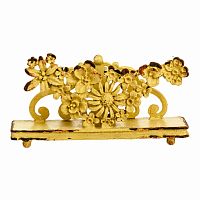 подставка для визиток pewter flower золотой в Таганроге