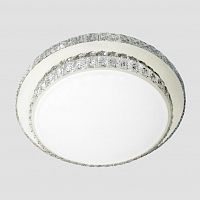 потолочный светодиодный светильник ambrella light orbital crystal f95 ch/cl 72w d600 в Таганроге