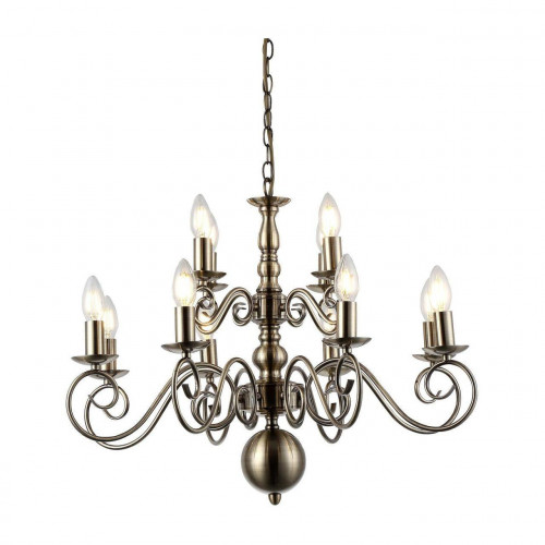 подвесная люстра arte lamp a1129lm-12ab в Таганроге