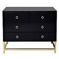 комод classic black черный, золото в Таганроге
