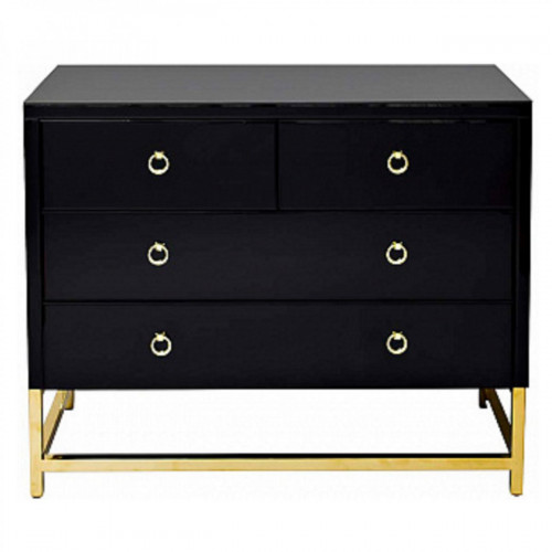 комод classic black черный, золото в Таганроге