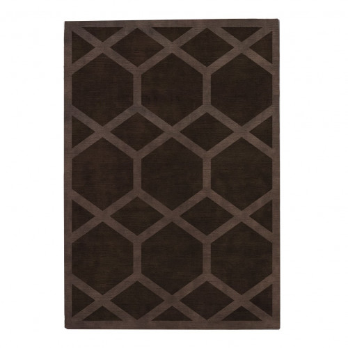 ковер ashton cocoa coffe 120x170 коричневый в Таганроге