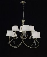 подвесная люстра mantra mara antique brass 1634 в Таганроге