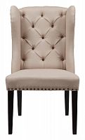 стул мягкий с ушами maison chair бежевый в Таганроге