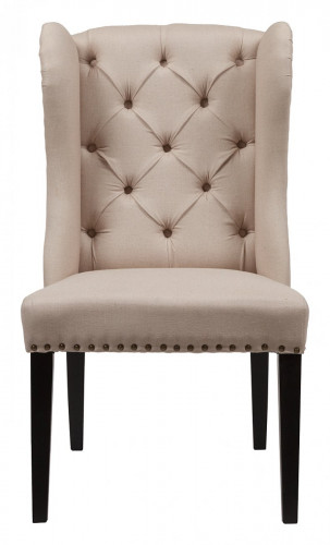 стул мягкий с ушами maison chair бежевый в Таганроге
