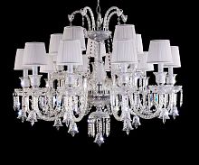 подвесная люстра crystal lux princess sp10+5 прозрачная в Таганроге