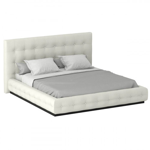 кровать двуспальная 160х200 белая kristal white в Таганроге