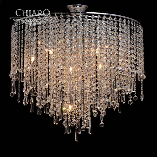 потолочная люстра chiaro бриз 464016210 хром в Таганроге