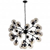 подвесная люстра crystal lux medea sp30 коричневая в Таганроге