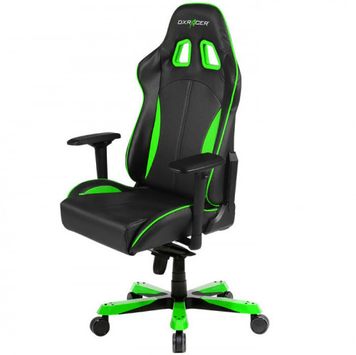кресло геймерское dxracer king ks57 черно-зеленое в Таганроге