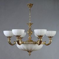 подвесная люстра ambiente lugo 8539/6 wp белая в Таганроге
