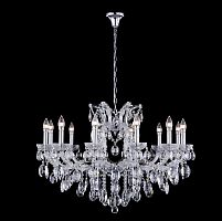 подвесная люстра crystal lux hollywood sp12 chrome в Таганроге