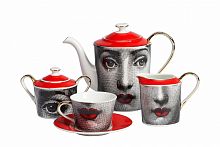 чайный сервиз faces пьеро форназетти red в Таганроге