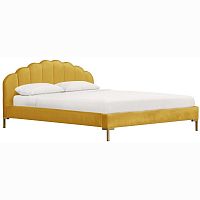 кровать двуспальная 180x200 желтая isabella platform в Таганроге