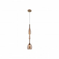 подвесной светильник crystal lux lux new sp1 c amber в Таганроге