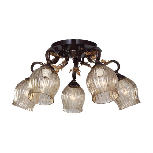 потолочная люстра idlamp brauni 474/5pf-blackpatina в Таганроге