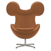 кресло egg mickey бежевое в Таганроге