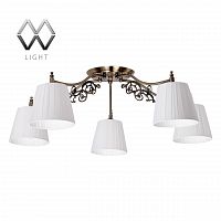 потолочная люстра mw-light моника 372011105 белая в Таганроге