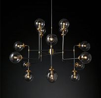 люстра bistro 16 черная, бронза в Таганроге