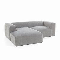 диван блок sofa двухместный левый угол серый от la forma (ex julia grup) в Таганроге