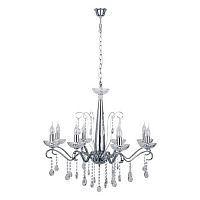 дизайнерская подвесная люстра spot light alessa 9014828 хром в Таганроге
