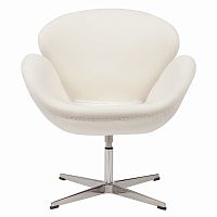 кресло swan chair кремовое в Таганроге