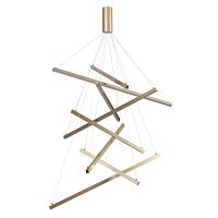 подвесной светодиодный светильник odeon light cometa 3860/96l в Таганроге