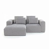 диван blok sofa 2 левый угол светло-серый от la forma (ex julia grup) в Таганроге