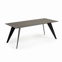 стол nack 200x100 черный c368k09 от la forma (ex julia grup) в Таганроге