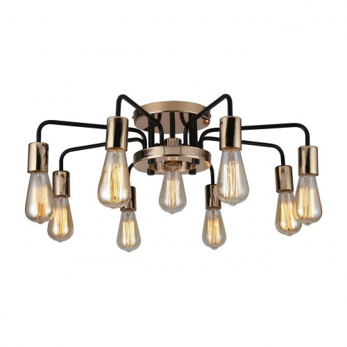потолочная люстра arte lamp a6001pl-9bk в Таганроге
