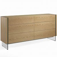 комод широкий cp1712-c-oak от angel cerda орех в Таганроге